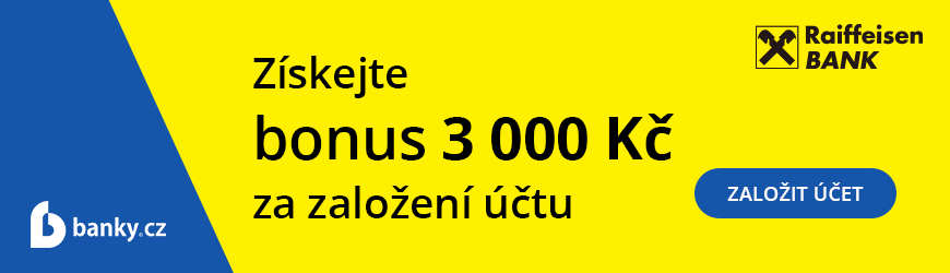 Bonus 3 000 Kč