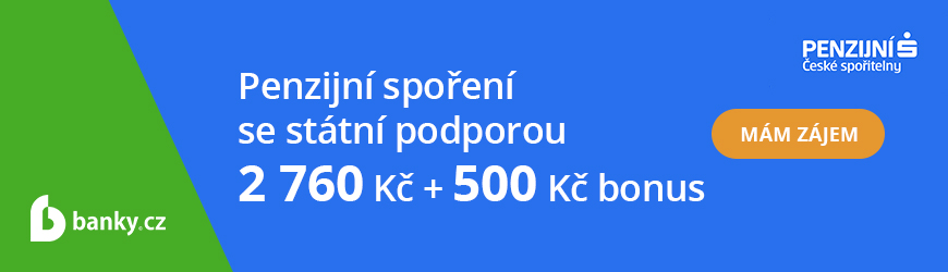 Penzijní spoření ČS s bonusem