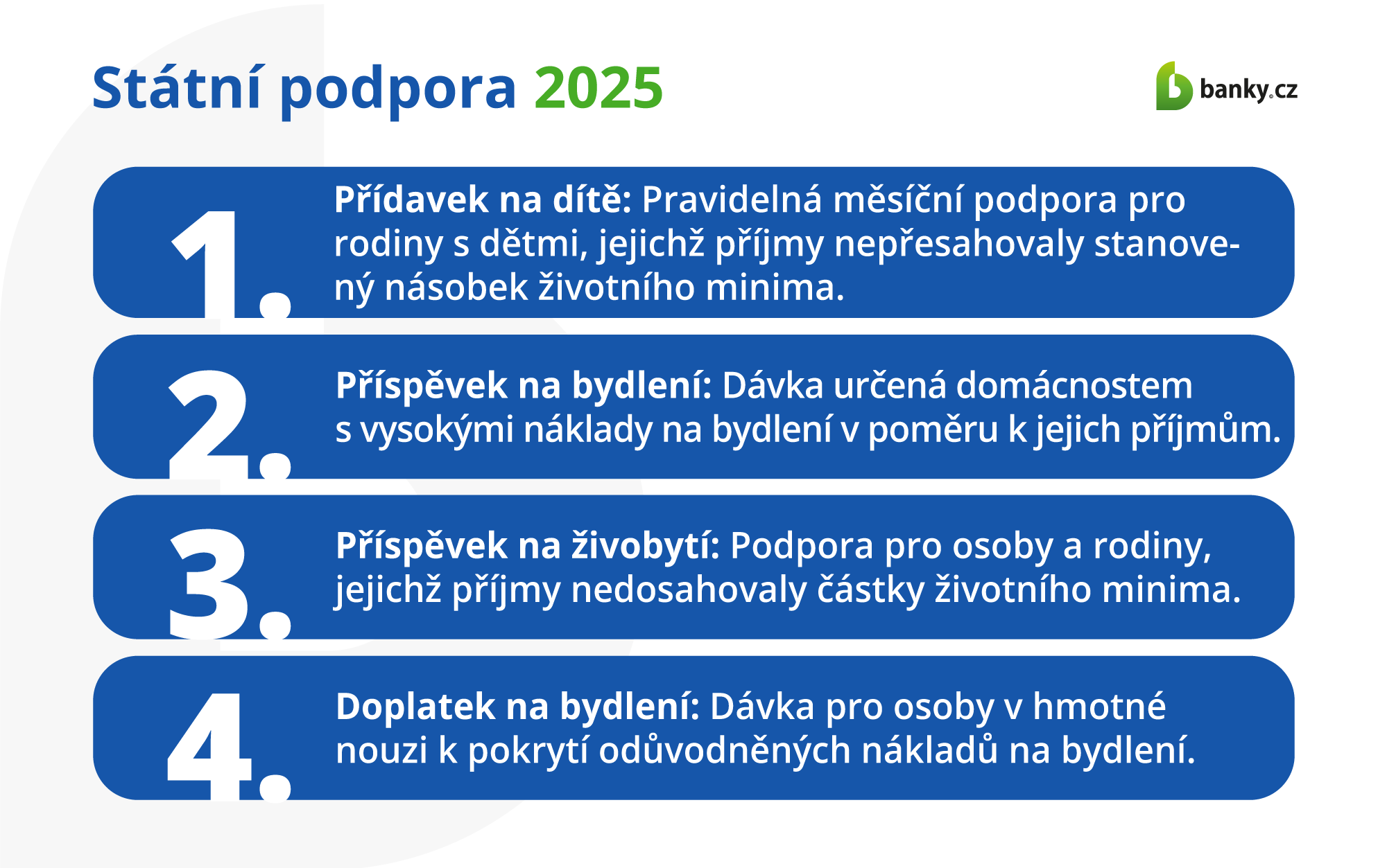 Přehled stávajících sociálních dávek Přehled stávajících sociálních dávek