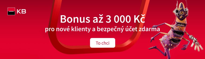 Běžný účet s bonusem 3 000 Kč