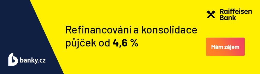 Refinancování a konsolidace od 4,6%