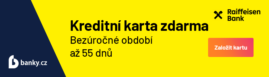Kreditní karta zdarma od Raiffeisenbank