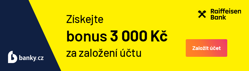 Běžný účet s bonusem 3 000 Kč