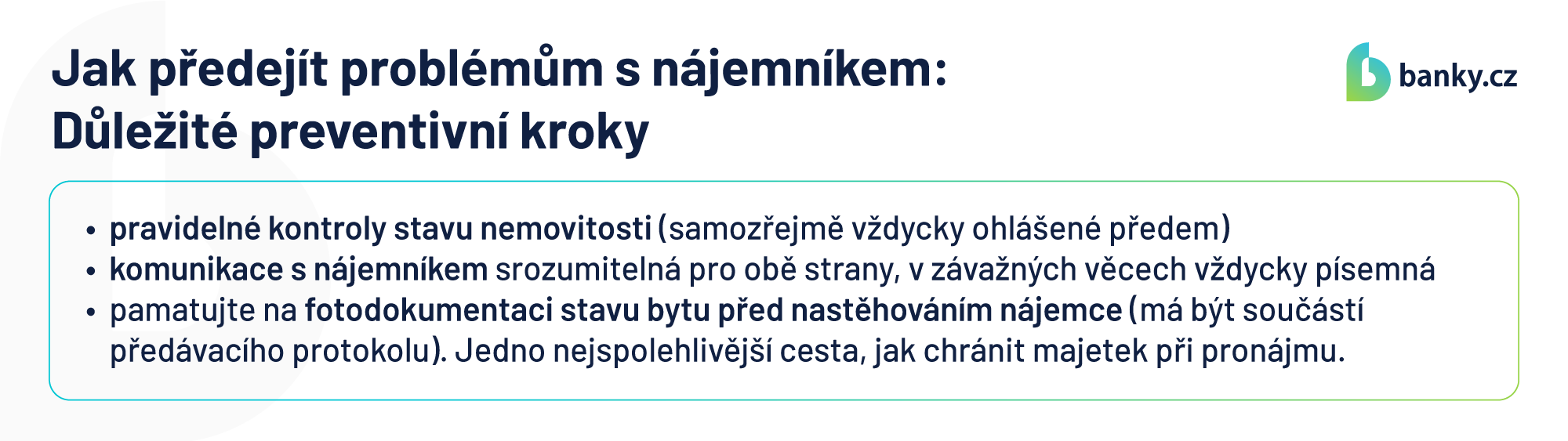 Jak předejít problémům s nájemníkem