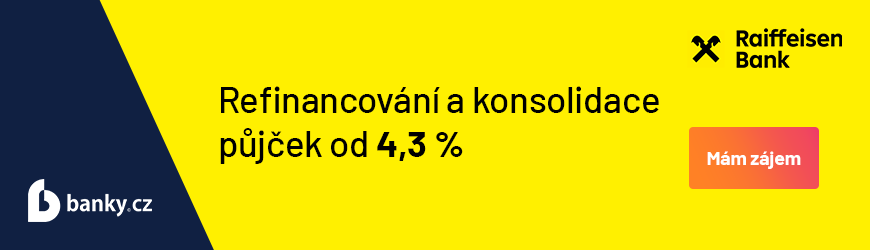 Refinancování a konsolidace od 4,3%
