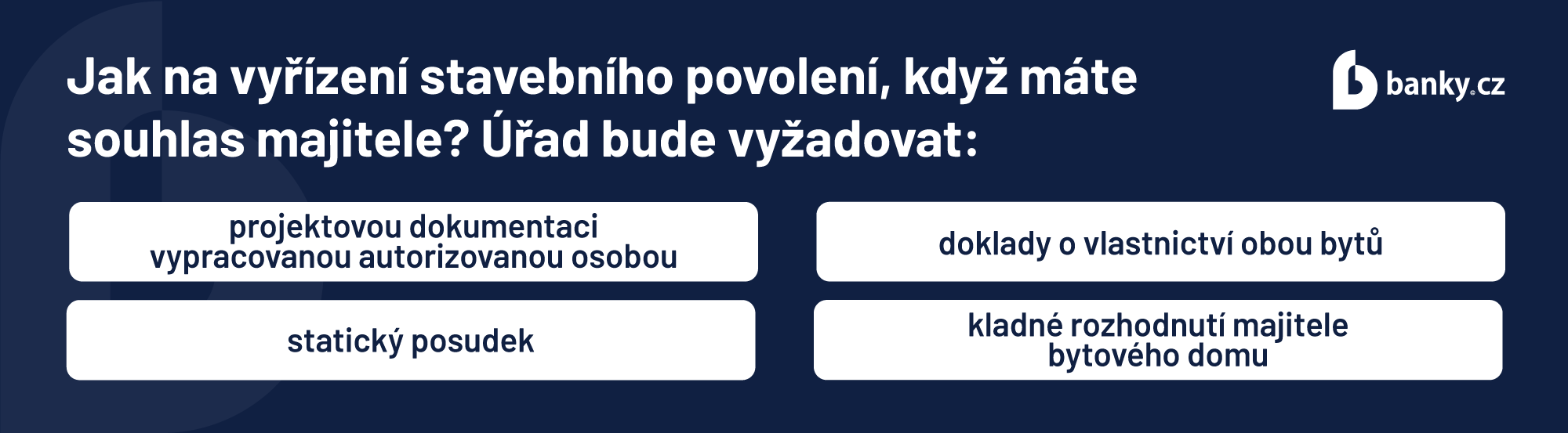 Jak na vyřízení stavebního povolení, když máte souhlas majitele? Jak na vyřízení stavebního povolení, když máte souhlas majitele?