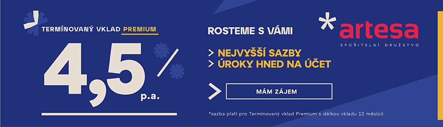 Termínované vklady od záložny Artesa