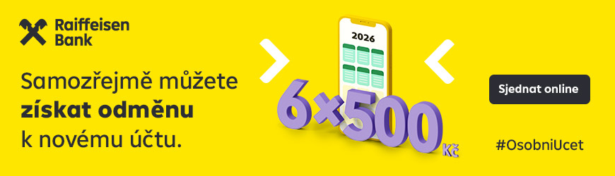 Běžný účet s bonusem 3 000 Kč