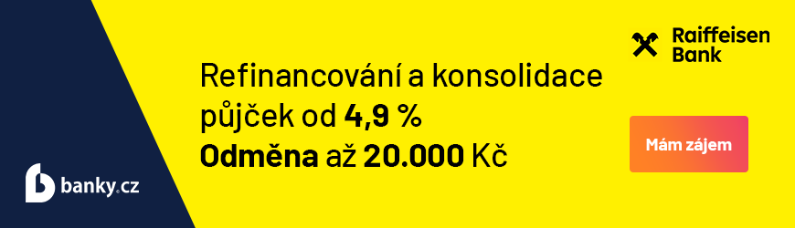 Refinancování a konsolidace od 4,9%