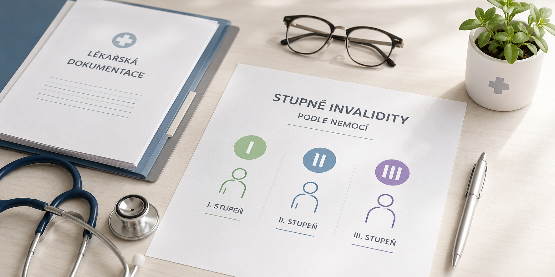 Stupně invalidity podle nemocí: Které to jsou a co rozhoduje o nároku v roce %current-year%