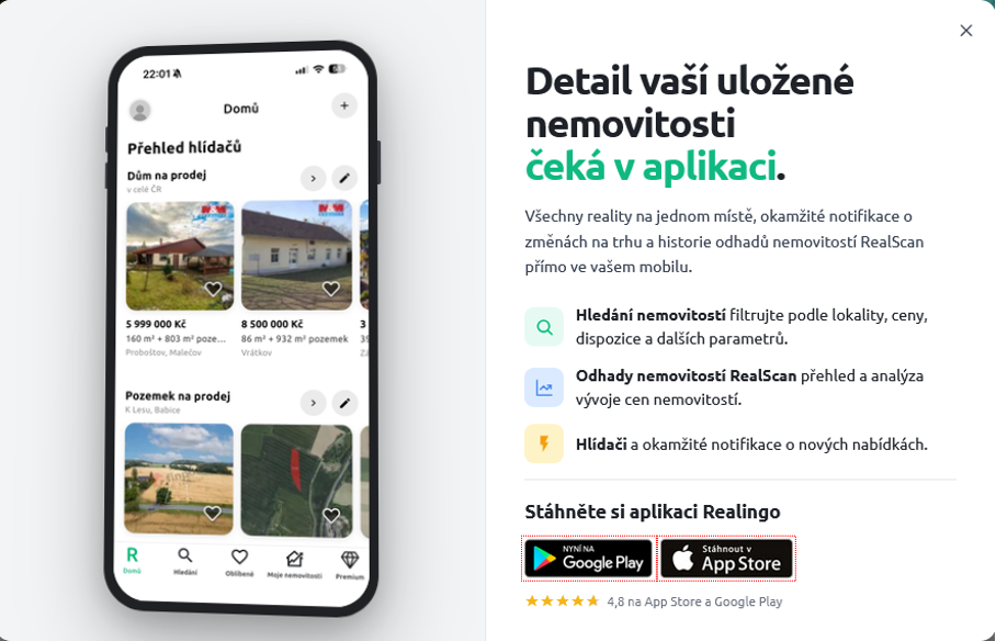 Realingo - aplikace Realingo - aplikace