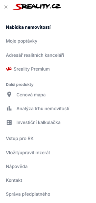 Sreality.cz v bezplatné verzi
