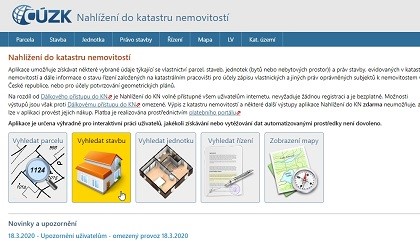 Na co si dát pozor při koupi domu: on-line náhled do katastru nemovitostí.